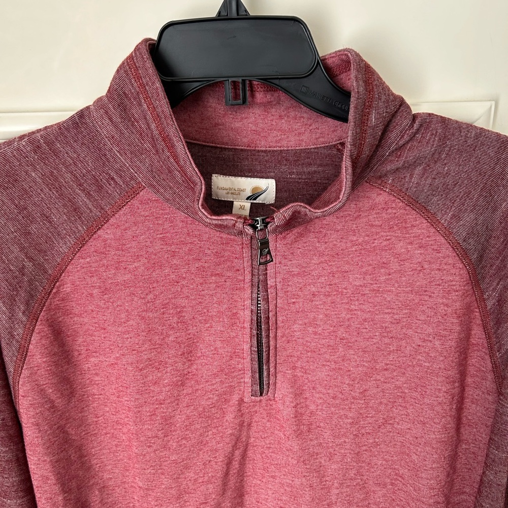 Fundamental Coast men's quarter zip - Picture 6 of 10